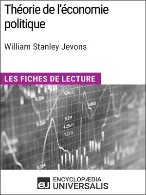 cover image of Théorie de l'économie politique de William Stanley Jevons